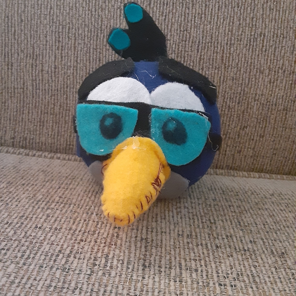 Angry Birds Homemade 5" Enrique Colorful plush